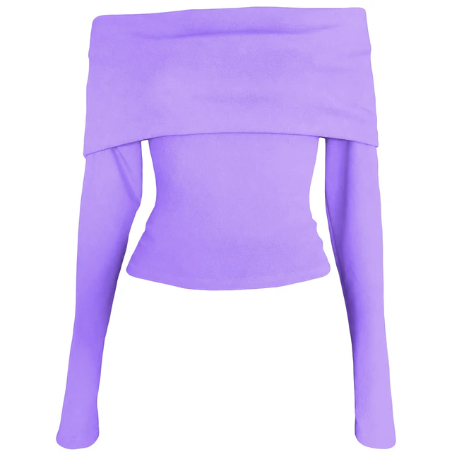 TOP CHARLOTE LILA 
