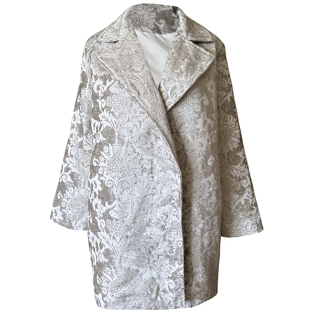 CHAQUETON KATARINA BROCATO TERCIOPELO BARROCO