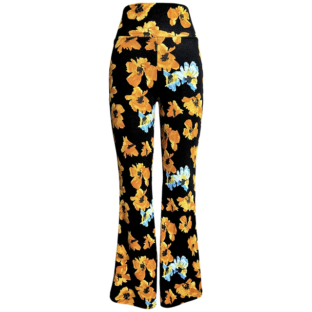 FLARE PANT FIORELLA YELLOW SPRING 