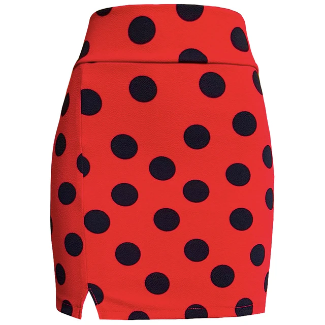 FALDA EMILIA POLKA DOTS LADYBUG