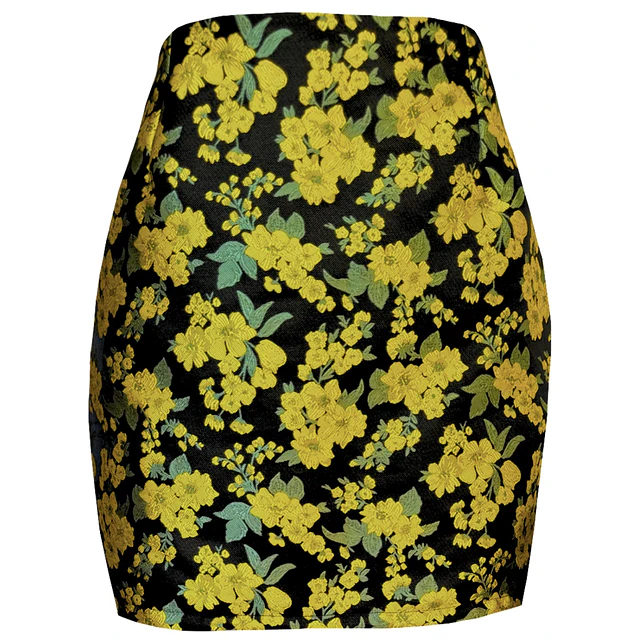 FALDA GALIA BLOSSOM YELLOW 