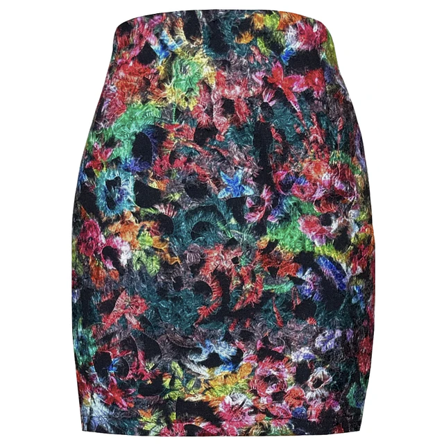 FALDA GALIA PAÑO GARDEN MULTICOLOR