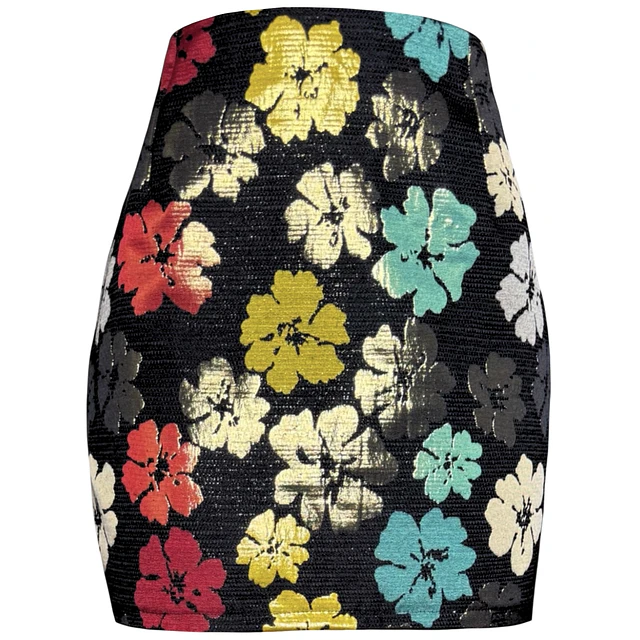 FALDA GALIA BROCATO NIGHT GARDEN 