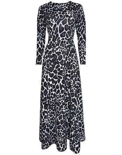 VESTIDO DANNA JIRAFA GREY