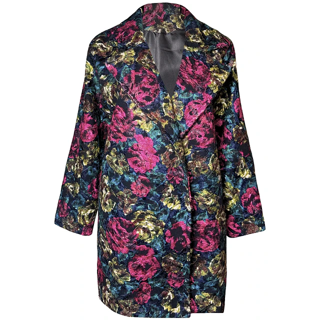 CHAQUETÓN KATARINA PAÑO PINK ROSE 