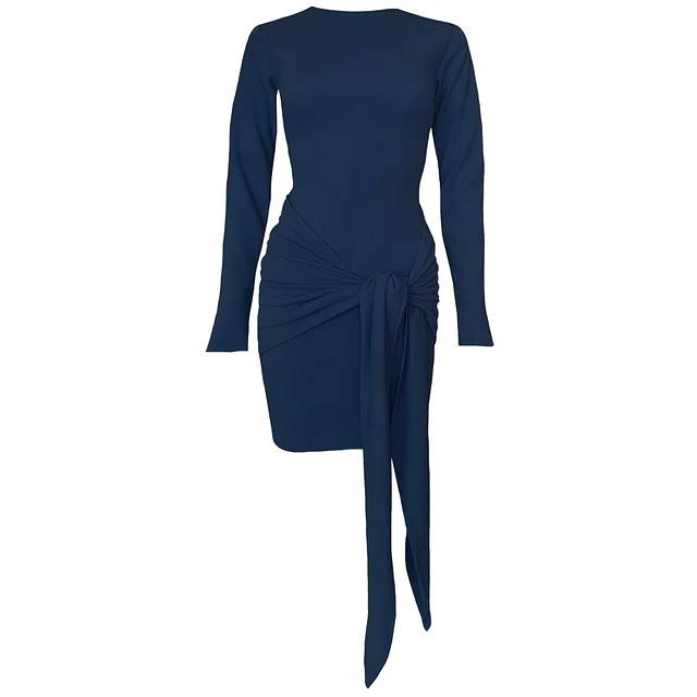 VESTIDO MARTINA AZUL MARINO