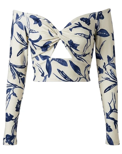 TOP DOMINIQUE BLUE SPRING 