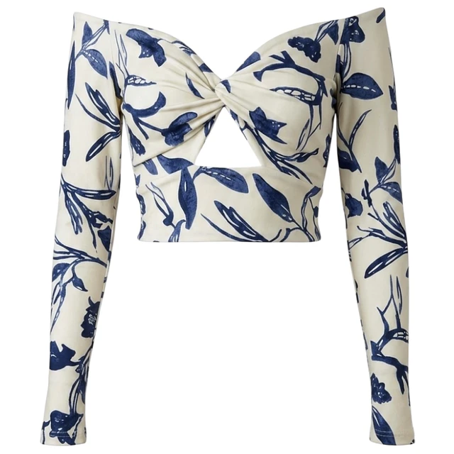 TOP DOMINIQUE BLUE SPRING 