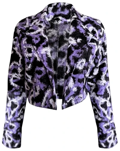 BLAZER JORDANIA PAÑO NEBULOSA LILA