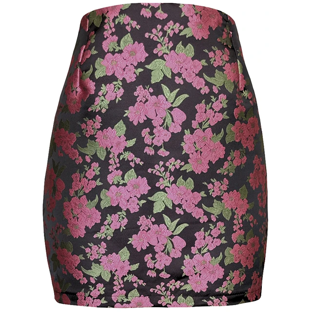FALDA GALIA BROCATO BLOSSOM PINK 