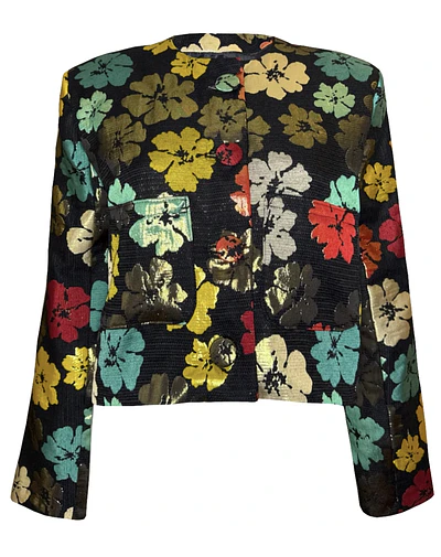 CHAQUETA SIMONETTA BROCATO NIGHT GARDEN