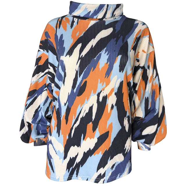 BEATLE OVERSIZED REBECA CANUTON ANIMAL ORANGE 
