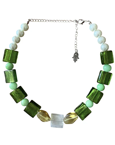 COLLAR ALONDRA VERDE