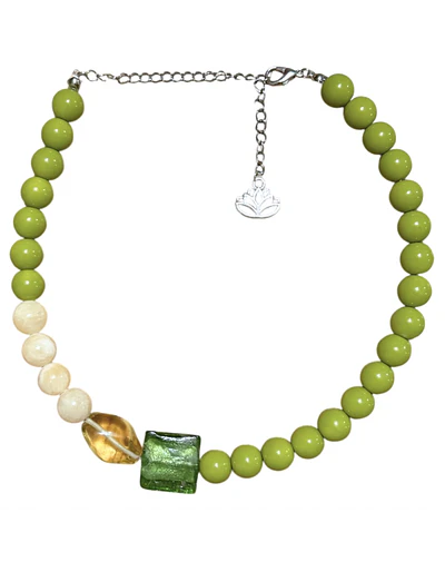 COLLAR ALONDRA VERDE LIMON