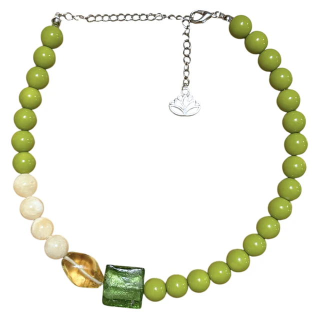 COLLAR ALONDRA VERDE LIMON