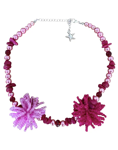 COLLAR IGEL DUO ROSADO