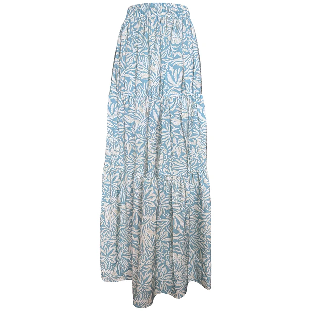 FALDA RAMONA FLORECER LIGHT BLUE 