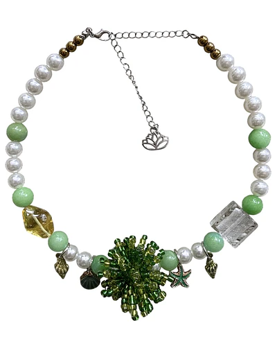 COLLAR IGEL MIX VERDE 