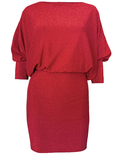 VESTIDO TEODORA ROJO GLOW
