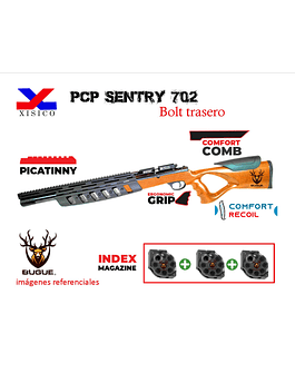 Rifle PCP Marca: Sentry Modelo 702 calibre 5.5 mm 