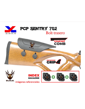 Rifle PCP Marca: Sentry Modelo 702 calibre 5.5 mm 