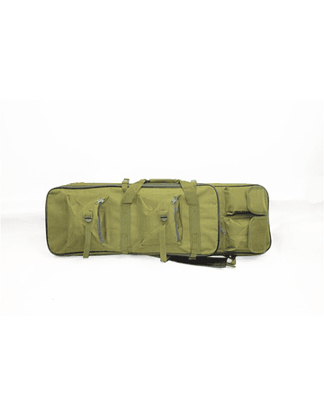 Funda y mochila con bolsillos 85x29cm Verde
