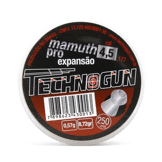Postón Technogun  Mamuth Pro 4.5 mm 250 un