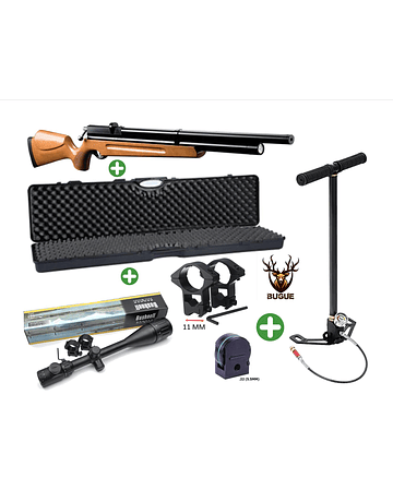 KIT RIFLE PCP M22 CALIBRE 5.5 MM