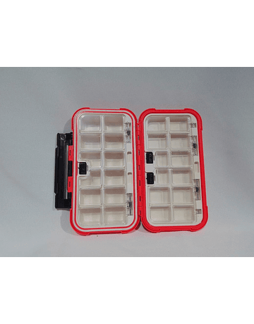 CAJA  PARA PESCA IDEAL MOSCAS Y ANZUELOS