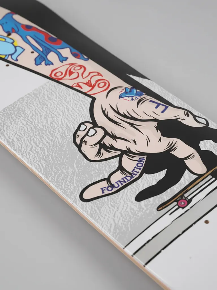 Tabla Skate Foundation 8.38 Bratrud Push 2