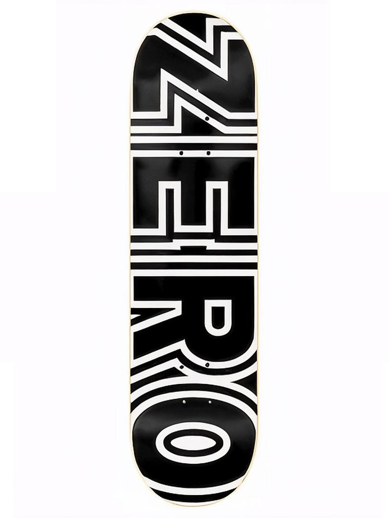 Tabla Skate Zero Bold Black Legend Deck 8.25 Profesional 1