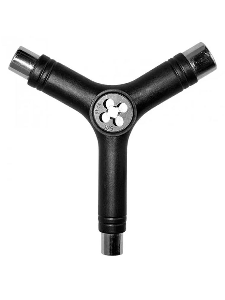 Herramienta Skate Llave Y Con Reparador Para Hilo Negra Multifuncional Skateboarding 2