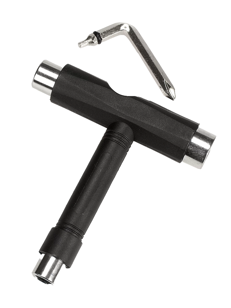 Herramienta Skate Llave Y Con Reparador Para Hilo Negra Multifuncional Skateboarding 3