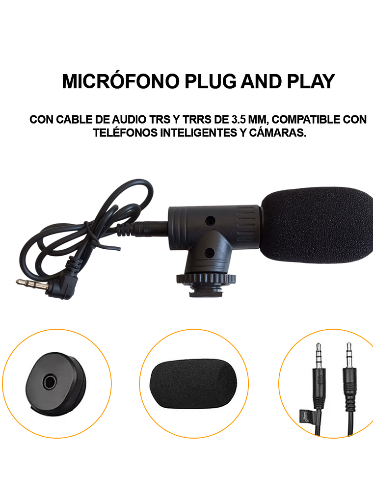 Kit scorpion - Estabilizador De Cámara Para Celular Con Luz Led Y Micrófono 4
