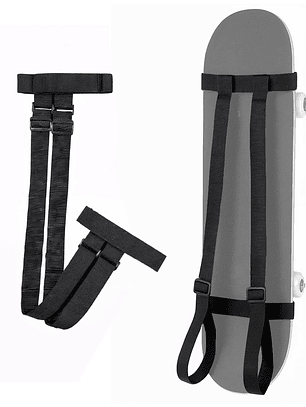 Sujetador skate- Soporte de hombro para transportar skate
