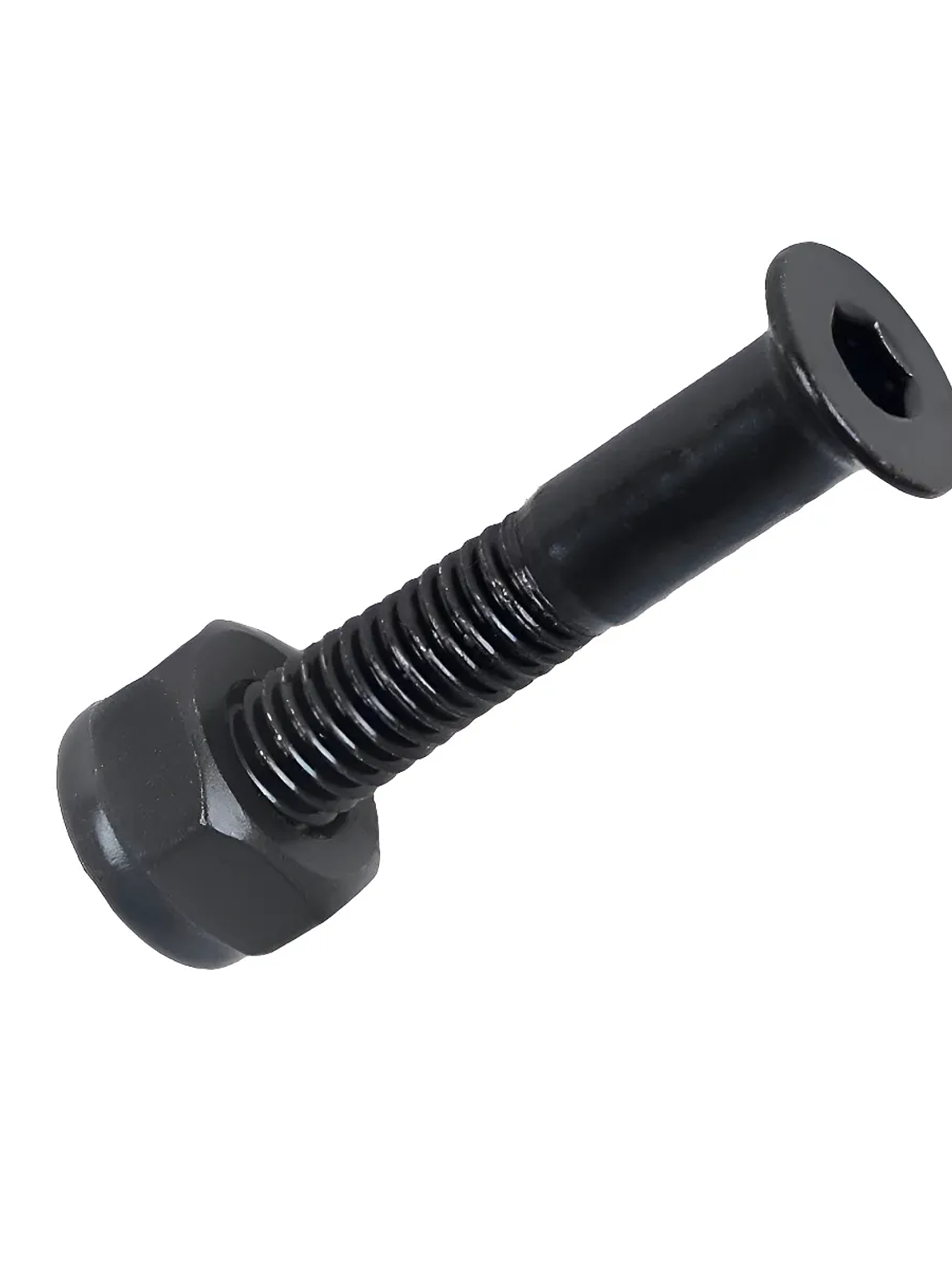 Pernos Skate Set 8 Unidades Tornillos + Tuercas Color Negro Negro 1