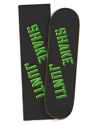 Lija Skate Shake Junt Og Sprayed Negra Verde 84x23cm