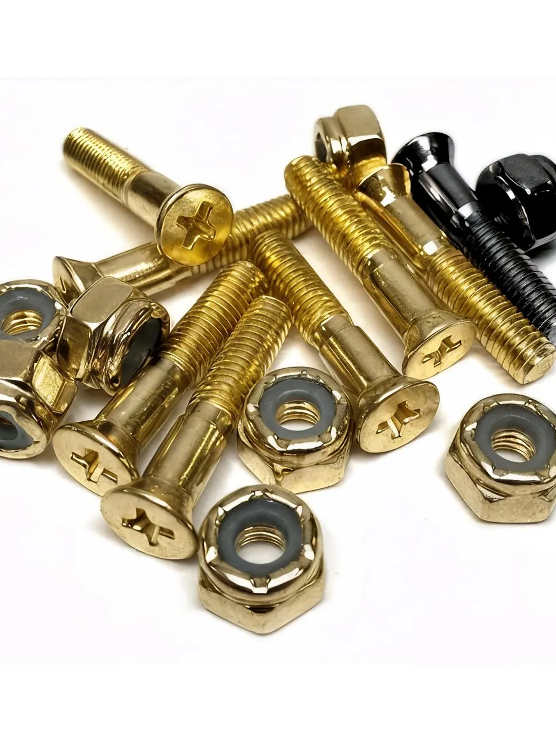 Pernos Skate Cruz 1 Dorado Hardware Resistente Premium 8 3