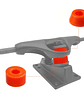 Bushing Amortiguadores Skate Trucks 91a Medium Naranja - Miniatura 2