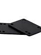 Antivibradores Skate Riser Black Longboard 2mm Negras - Miniatura 1