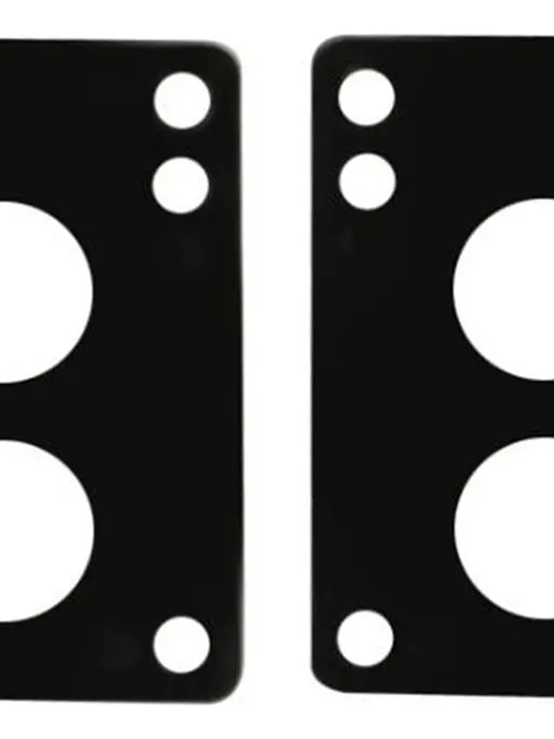 Antivibradores Riser Skate 6mm Skate Longboard Negro 2