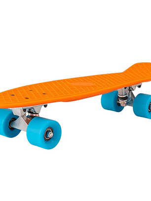 Patineta Estilo Penny Rojo Niños Y Adultos Ruedas Color Naranja