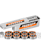 Rodamientos Bronson G3 Acero Skate Set 8 Unidades - Miniatura 3