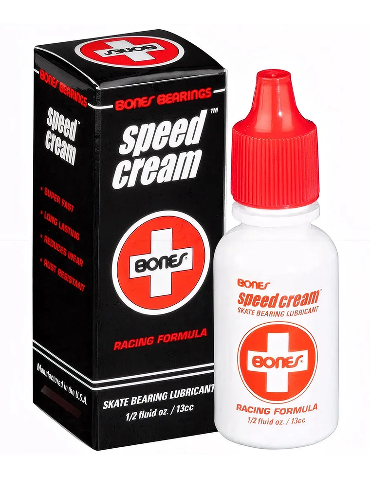 Bones Speed Cream lubricante sintético para rodamientos de ruedas skate 3