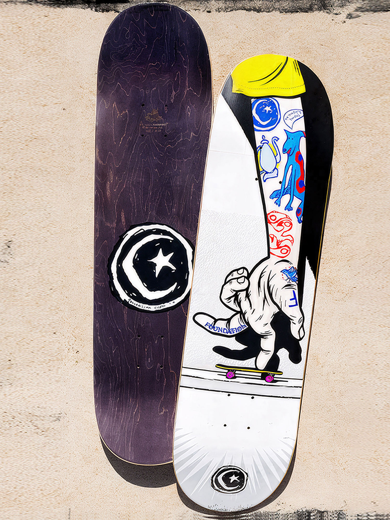 Tabla Skate Foundation 8.38 Bratrud Push 3