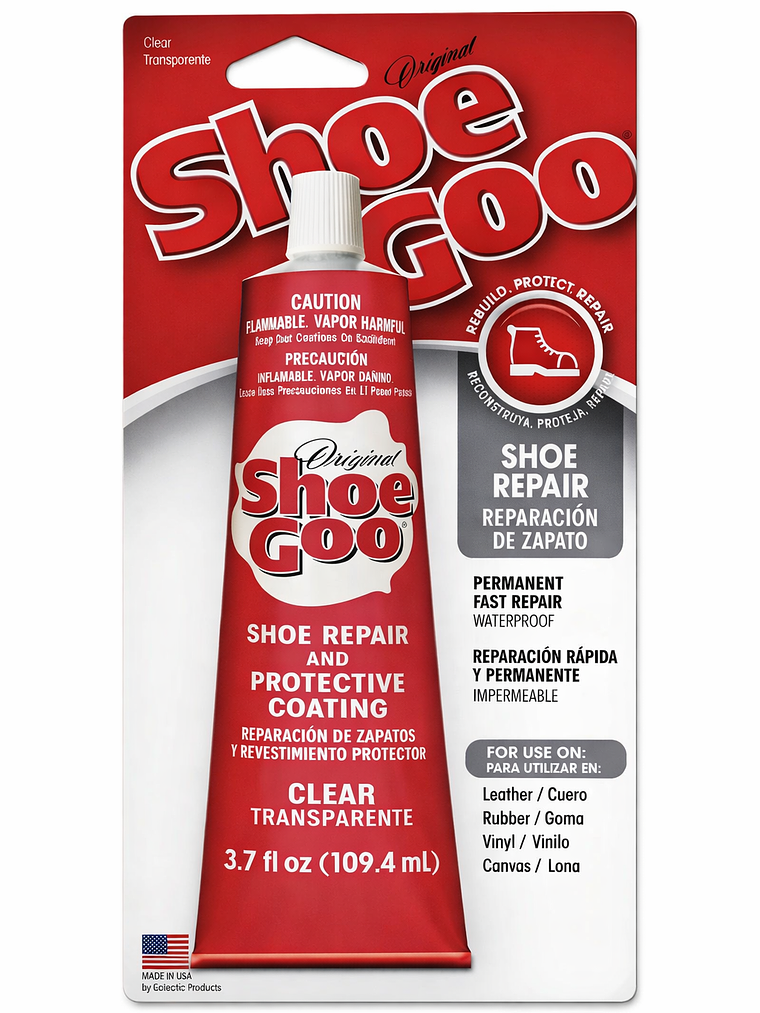 Shoe goo transparente 109.4ml (3.7oz) 1