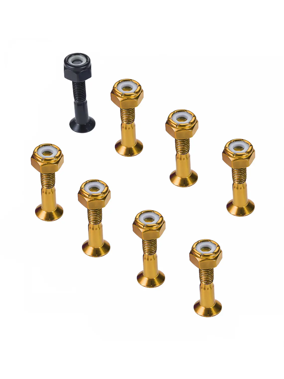 Pernos Skate Cruz 1 Dorado Hardware Resistente Premium 8 3