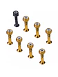 Pernos Skate Cruz 1 Dorado Hardware Resistente Premium 8 - Miniatura 3