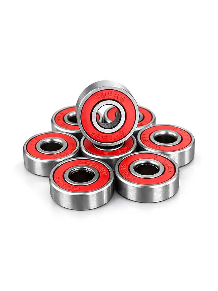 Rodamientos Abec 9 Rojos Blank - 8 unidades 3