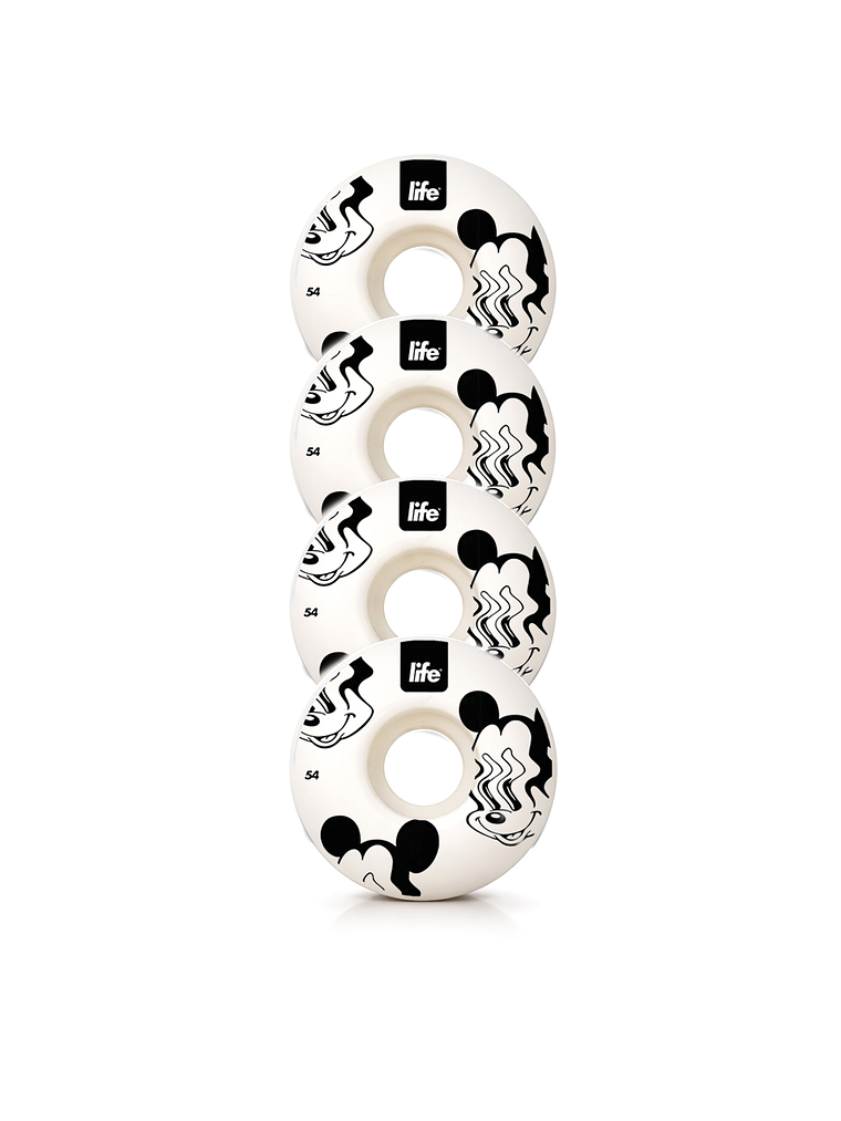 Ruedas de Skate 54mm Mad Mickey Life 2
